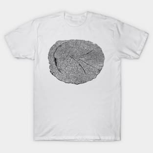 Wood slice image T-Shirt